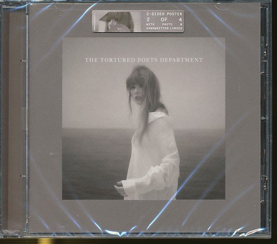 ★JA872●テイラー・スウィフト(TAYLOR SWIFT)「THE TORTURED POETS DEPARTMENT」未開封新品CD 輸入盤拍卖