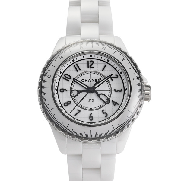 シャネル CHANEL J12 クチュール 33MM 数量限定 H9763 ホワイトアラビア文字盤 新品 腕時計 レディース拍卖