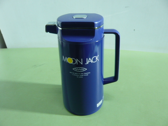 BA61◆レトロ タイガー テーブルポット 保温ポット プッシュポン ルージュ ムーンジャック PSG-1000 1.0◆中古◆Z拍卖