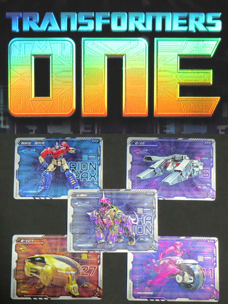 トランスフォーマー ONE オフィシャル トレーディングカード トランスフォーミングカード 5枚セット拍卖