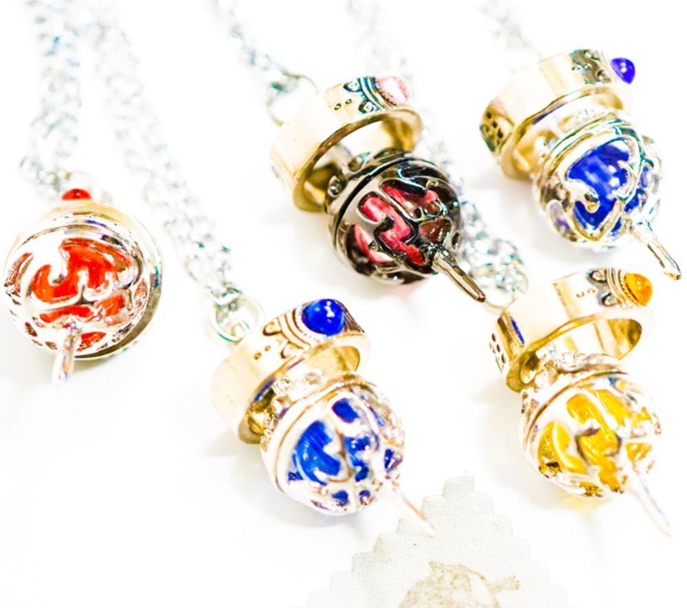 ペンダント ソウルジェム ネックレス まどマギ まどか 5個セット【リボン袋付】拍卖