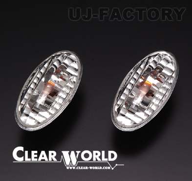 即納 CLEAR WORLD クリアワールド クリスタルサイドマーカー クリア ワゴンR MH34/MH44 (2012/09~2017/02) ※スティングレー含 SMS-05C拍卖