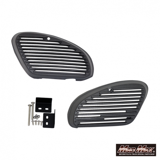 MADMAX ホンダ スーパーカブ90/STD/DX アルフィンカバー 左右セット ブラック塗装 (MM19-H010-02) リトルカブ サイドカバー拍卖