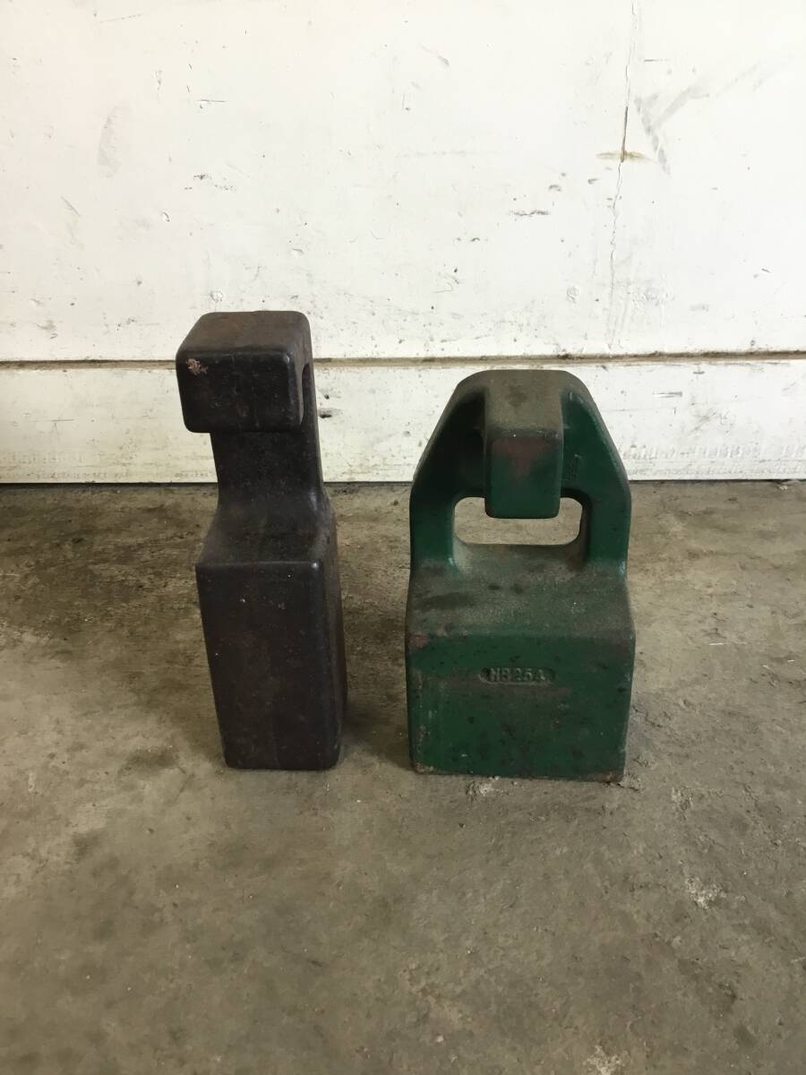 岐阜発 ウェイト/管理器用/2個セット/メーカー等不明/5.8キロ/3.8キロ/現状品 R6 11/12拍卖