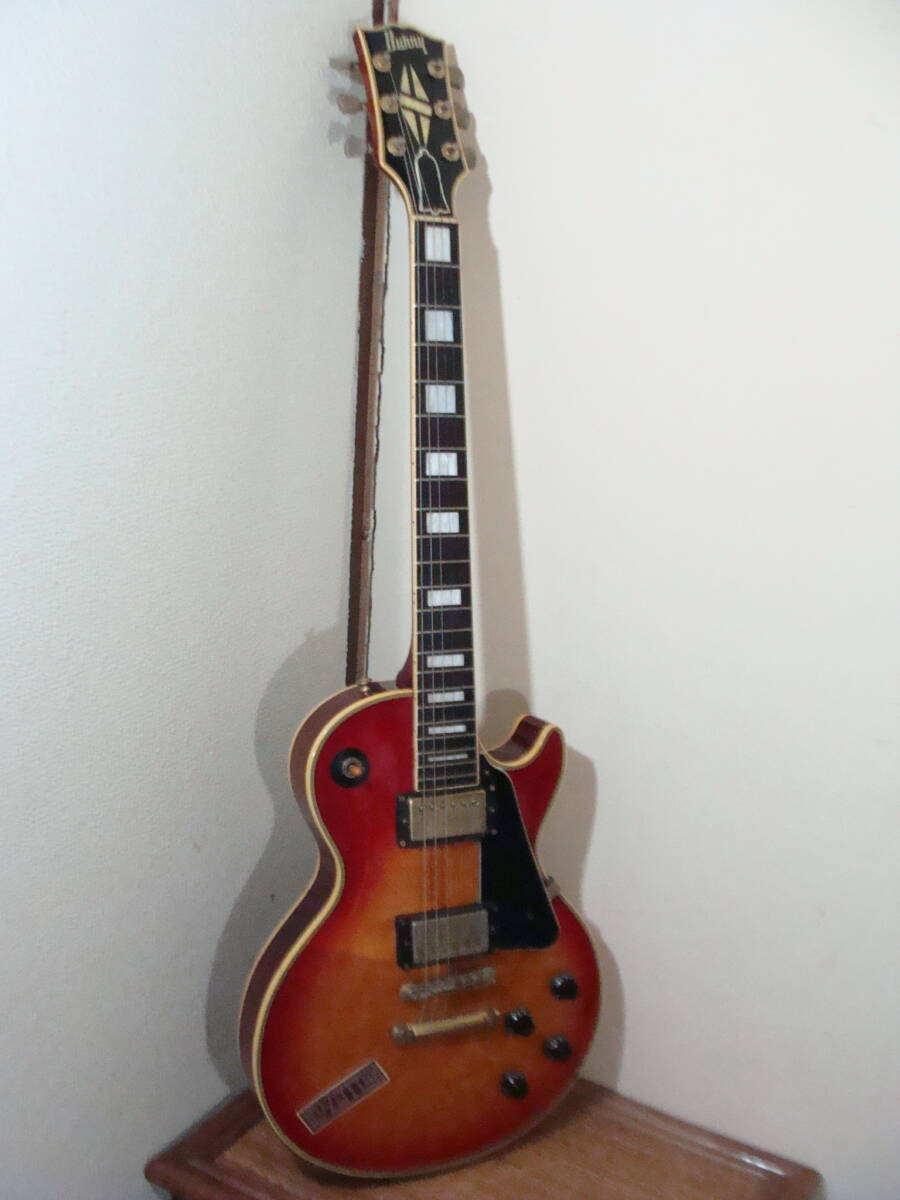 ジャンク品 Burny Les Paul Custom バーニー レスポール カスタム モデル拍卖