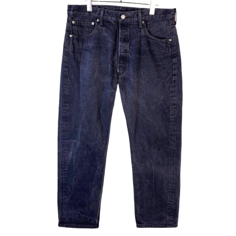 Levi'sリーバイス501デニムパンツウォッシュドデニムボタンフライ黒パッチブラックパッチvintageヴィンテージ40709拍卖