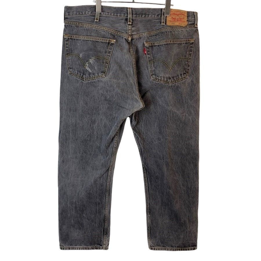 Levi'sリーバイス501ケミカルウォッシュデニムパンツ灰色グレーボタンフライRのみタブvintageヴィンテージ40709拍卖