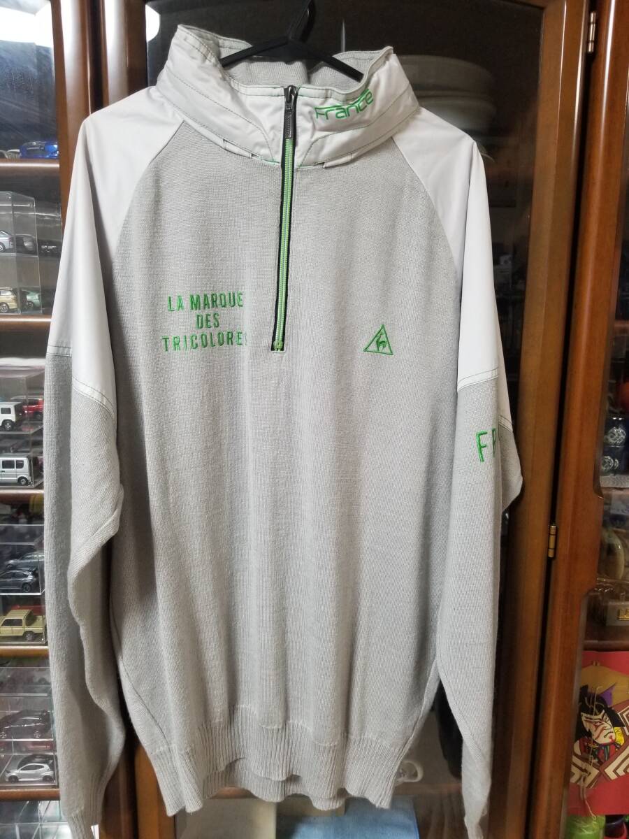 le coq sportif golf ニットハーフジップジャケット L QG4150拍卖