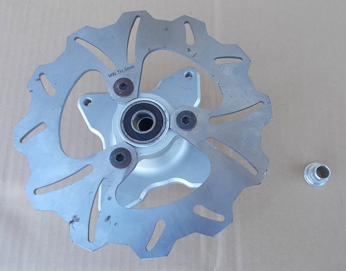 ホンダ モンキー ゴリラ ディスクハブ HONDA ディスクブレーキ 6V 12V フロントハブ ディスクローター拍卖