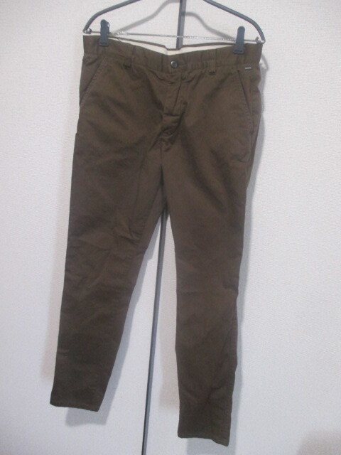 W34◆GARMENT MAKERS◆チノパンツ◆茶系◆used 拍卖