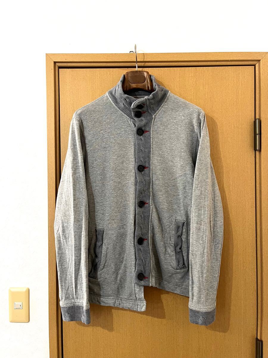 ☆GAIJIN MADEガイジンメイド☆アシンメトリーカーディガン匠技立体カーディガン2(M)拍卖