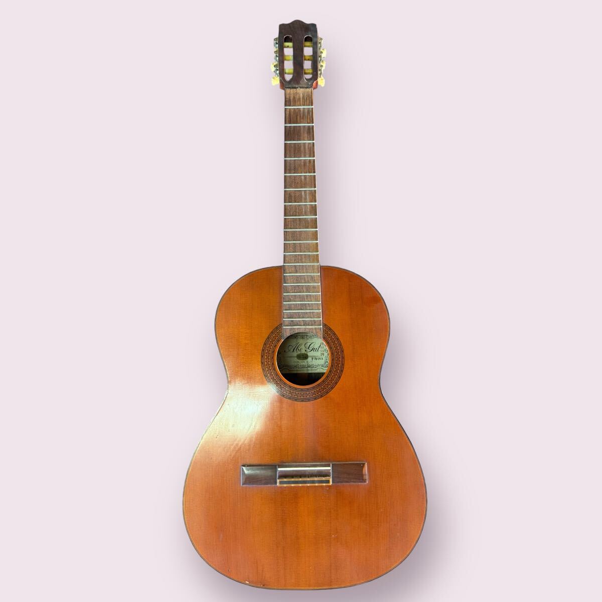 Abe gut guitar 63K クラシックギター 阿部保夫拍卖
