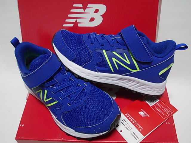 新品 超軽量 ニューバランス YU650 BB1 ブルー 17,5cm 1足 \4340即決am21jb1拍卖