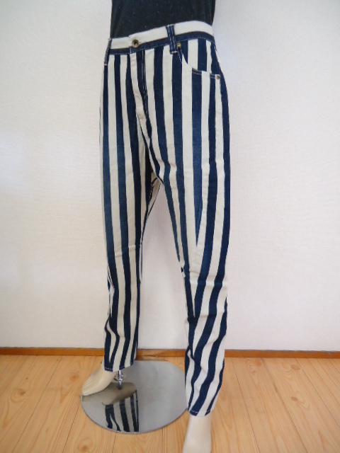 【KCM】pt16-10-7332700102-16M★ワケあり未使用品★【アナザーブランチ】レディース 3Dデニムパンツ ジーンズ M オリーブ デ オリーブ拍卖