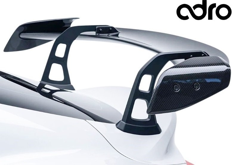 【M's】 A90 A91 GRスープラ adro AT-R2 トーラー スワンネックウイング V1 カーボン エイドロ アドロ リア ウイング 社外品 A18A20-1502拍卖
