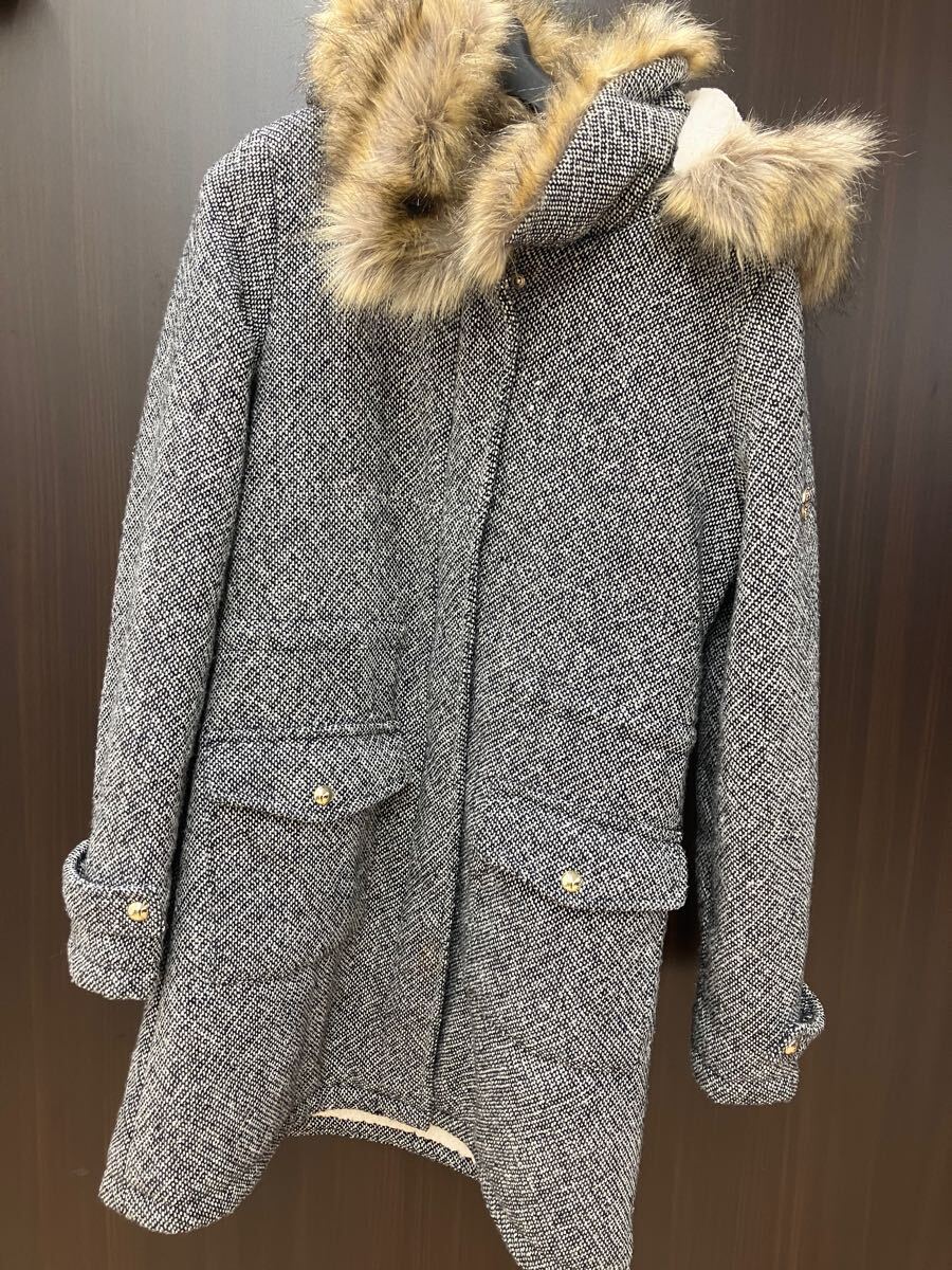 d6d364 ガウディ コート  ファー ダウンコート 冬拍卖