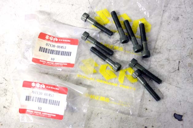 スズキボルト同品8本 検GSX1100カタナGF250RG250RGV500GP125GS550GS400GSX750GS750GSX250GSX400インパルスサベージGSX-R750カワサキホンダ拍卖