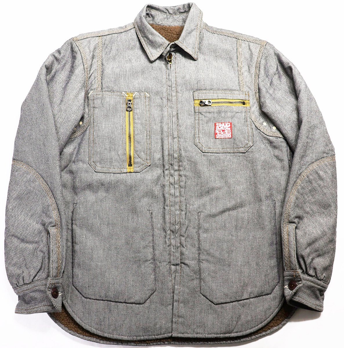 Bo's Glad Rags (ボーズグラッドラグス) Wharf Rat / ワーフラット シャツジャケット J20-01BK 美品 size 34(XS) / バーンストーマーズ拍卖