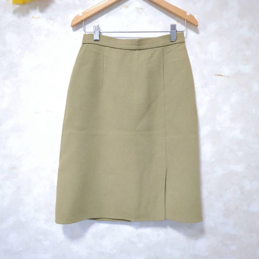 美品【7】Paul Stuart スカート 膝丈 タイト カジュアル拍卖