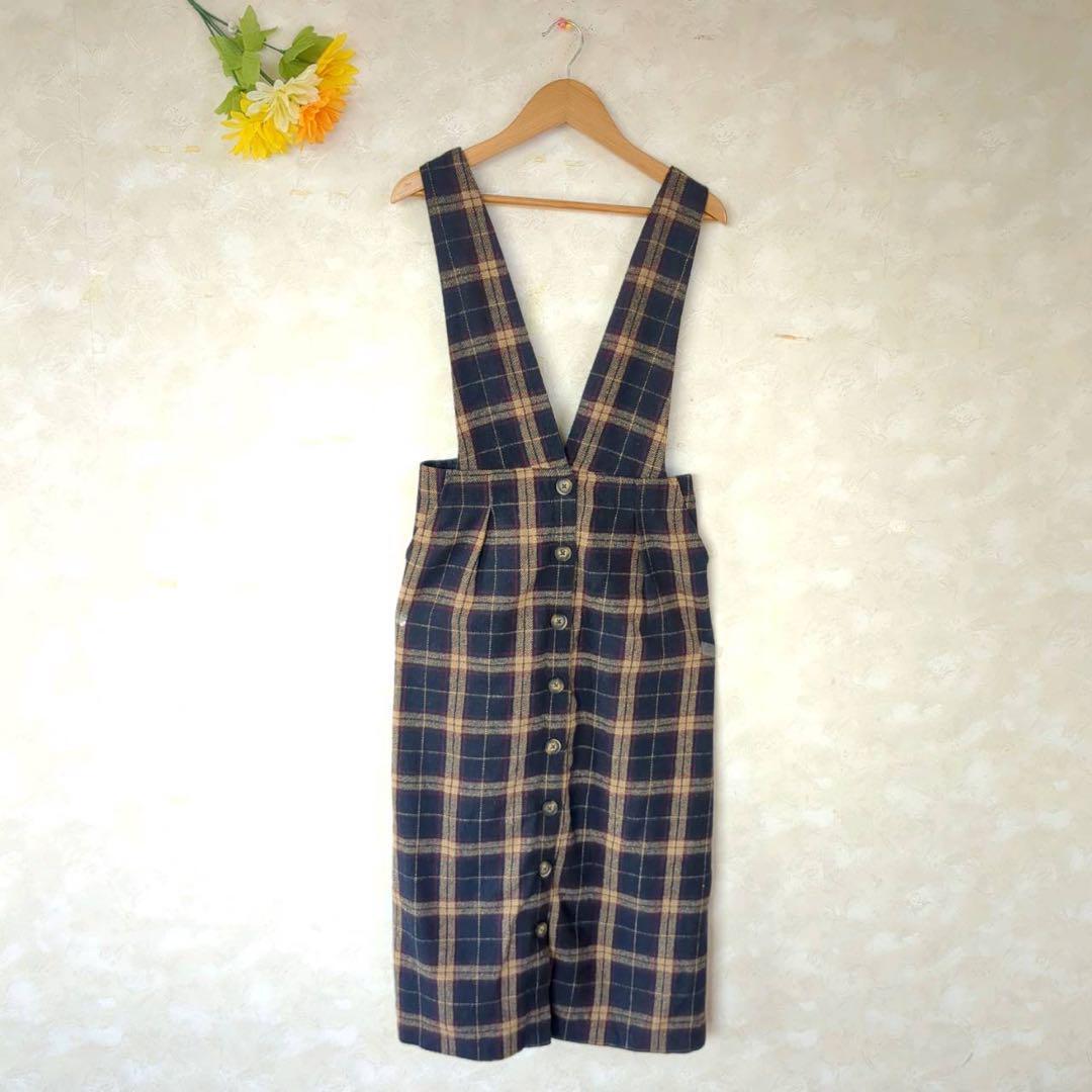 【M】ラダリスタ Rada rista ジャンパースカート 膝下 チャック拍卖