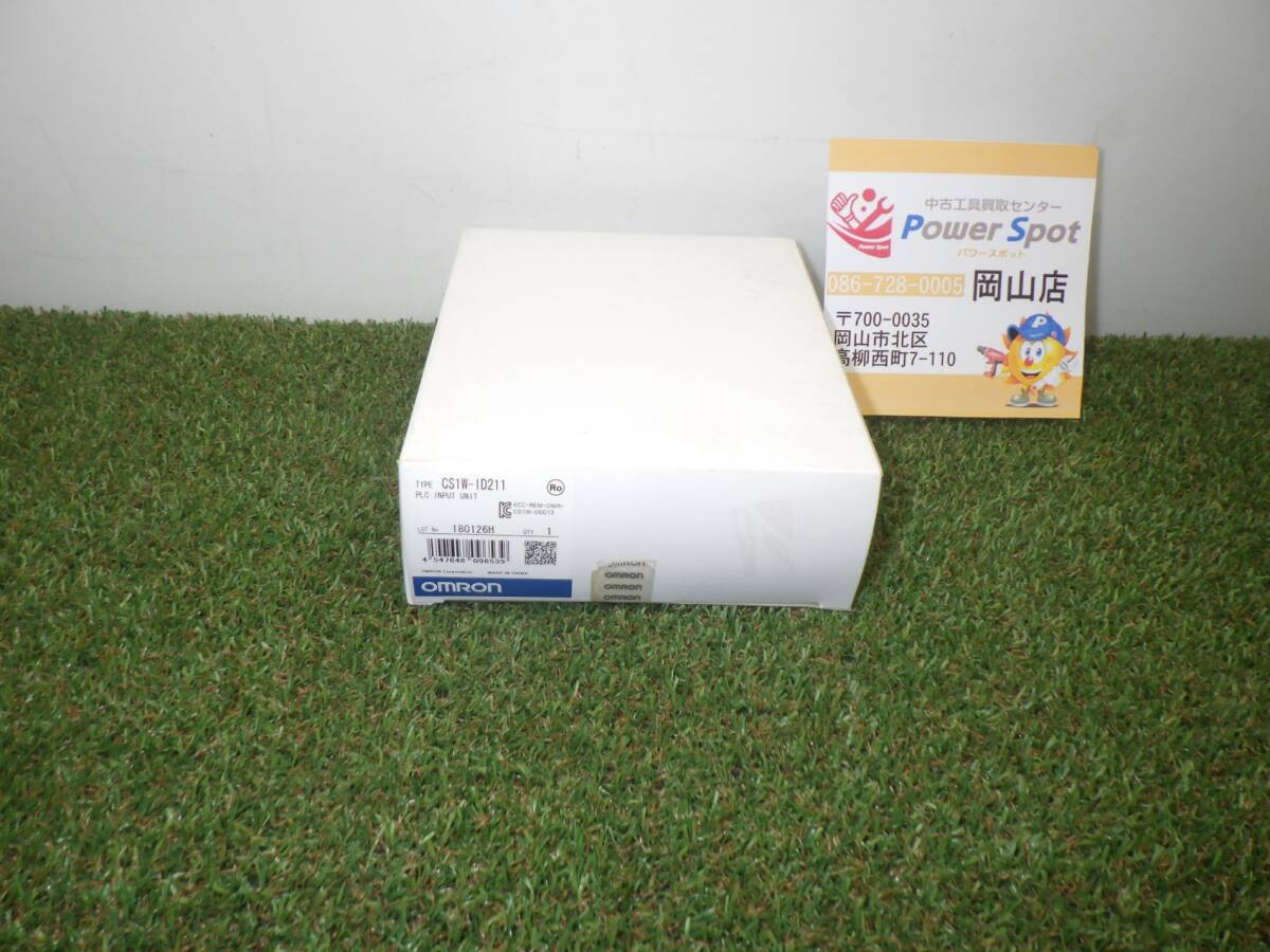 未開封保管品★オムロン DC入力ユニット CS1W-ID211 未使用品 【60サイズ】 241123拍卖