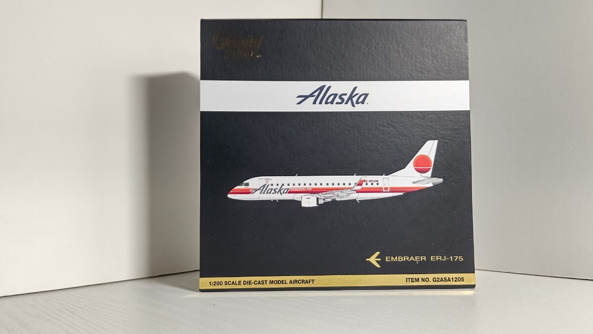 1/200 Gemini200 / Alaska Airlines アラスカ航空 EMBRAER ERJ-175 Horizon Air 旅客機拍卖