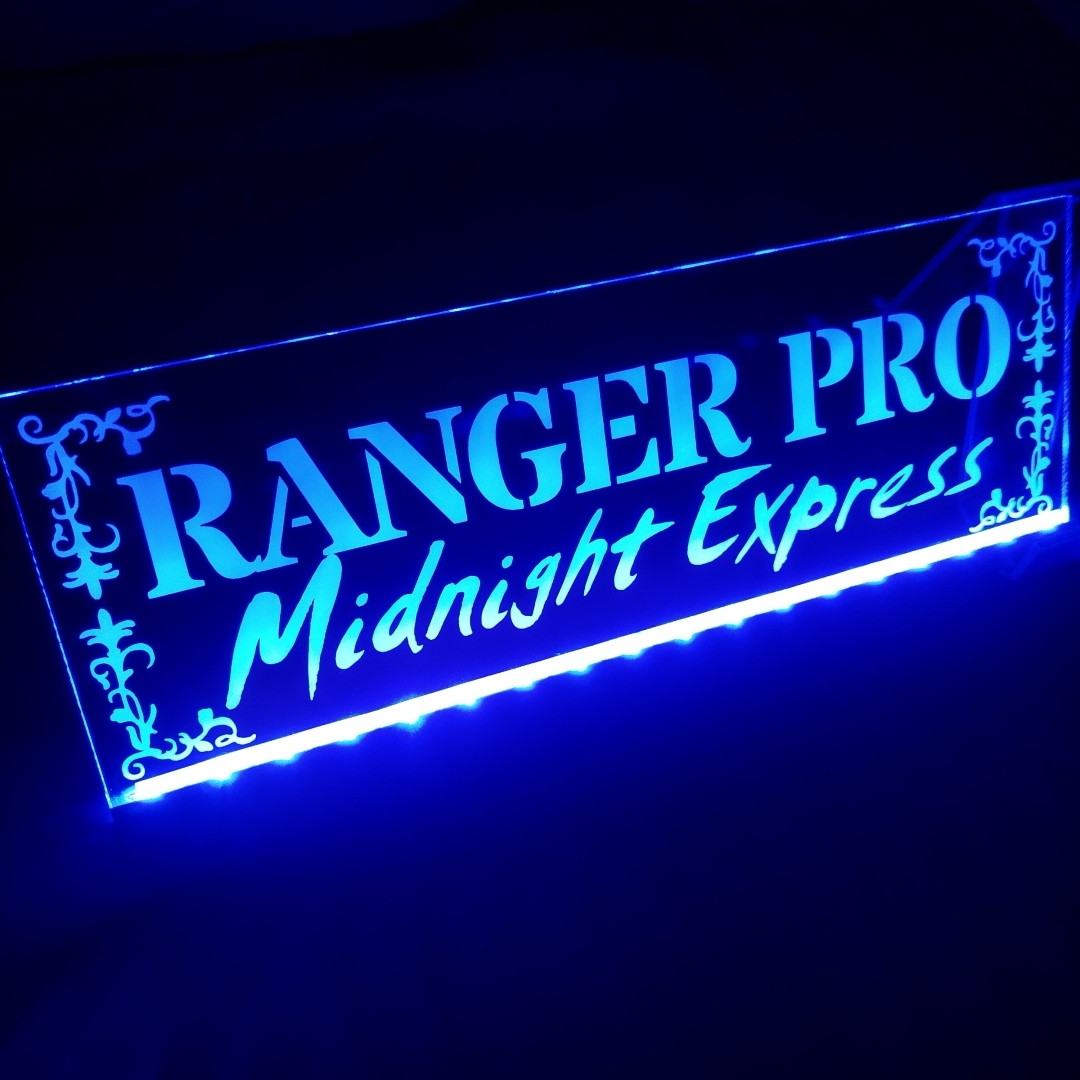 日野 レンジャー プロ③ 深夜特急 フルカラーLEDアクリルプレート HINO トラック アンドン 安全窓 ワンマン灯 内装 ライト 飾り リモコン拍卖