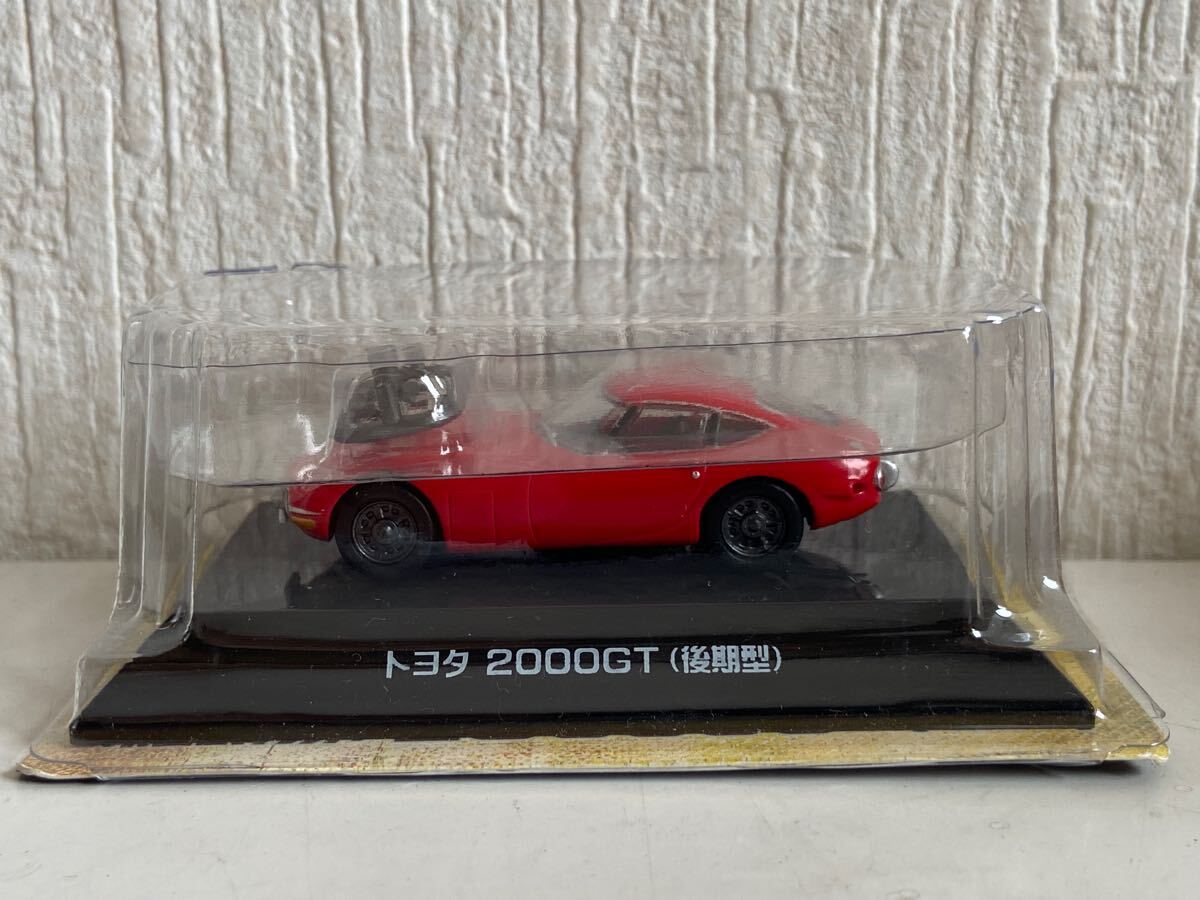 エフトイズ 1/64 トヨタ 2000GT 後期型 レッド F-toys TOYOTA拍卖