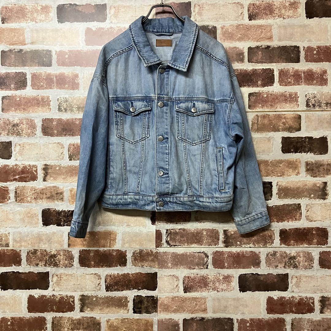 【earth music&ecology】ドロップショルダーデニムジャケット拍卖