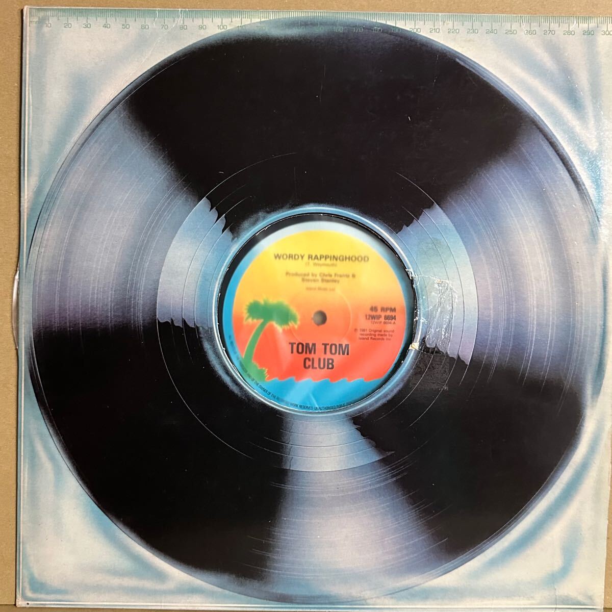 【12'】 トム・トム・クラブ TOM TOM CLUB / WORDY RAPPINGHOOD おしゃべり魔女 ※ TALKING HEADS トーキング・ヘッズ拍卖