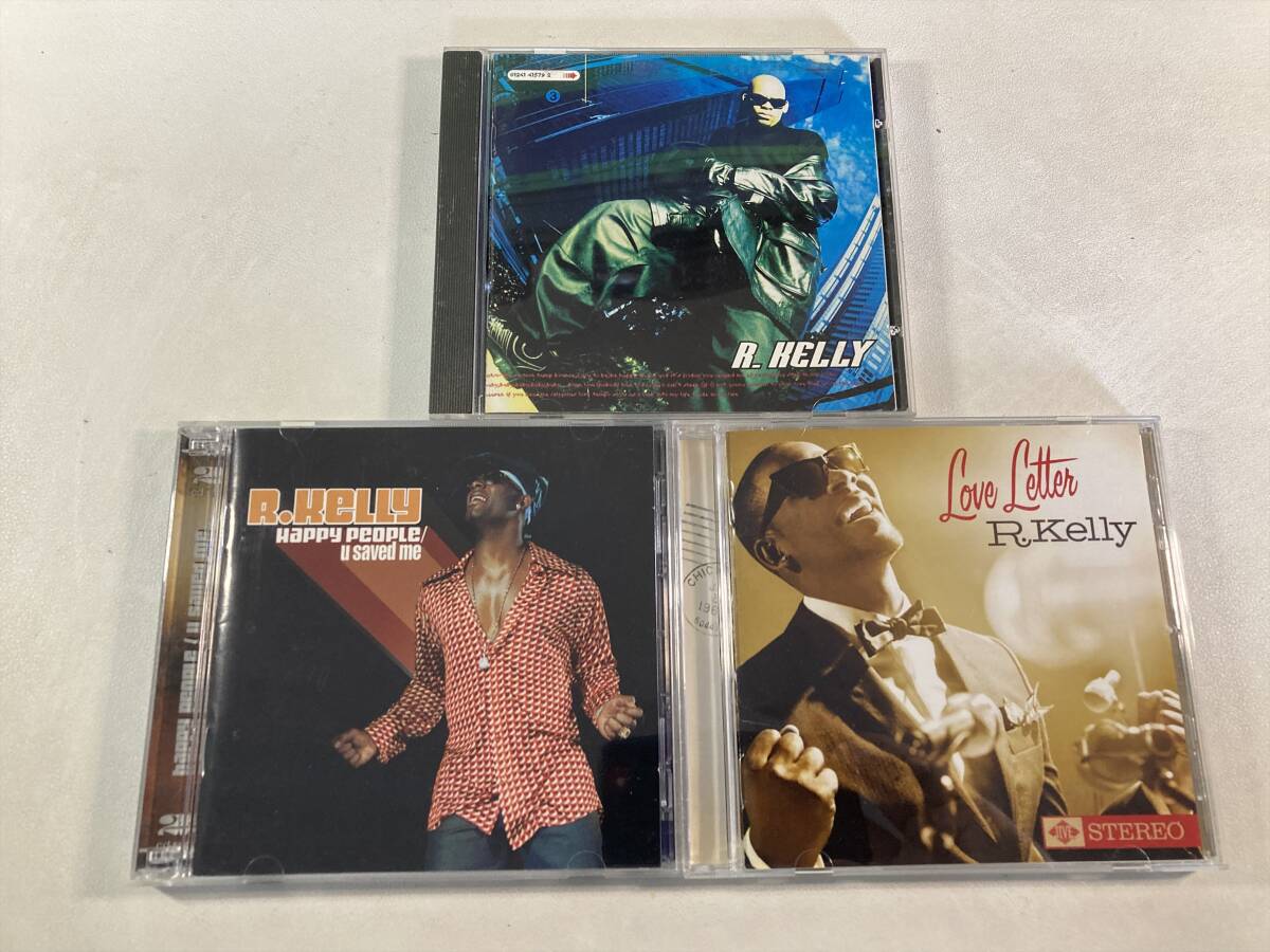 【W9502】R・ケリー CD アルバム 3枚セット●R. Kelly●Happy People / U Saved Me●Love Letter拍卖