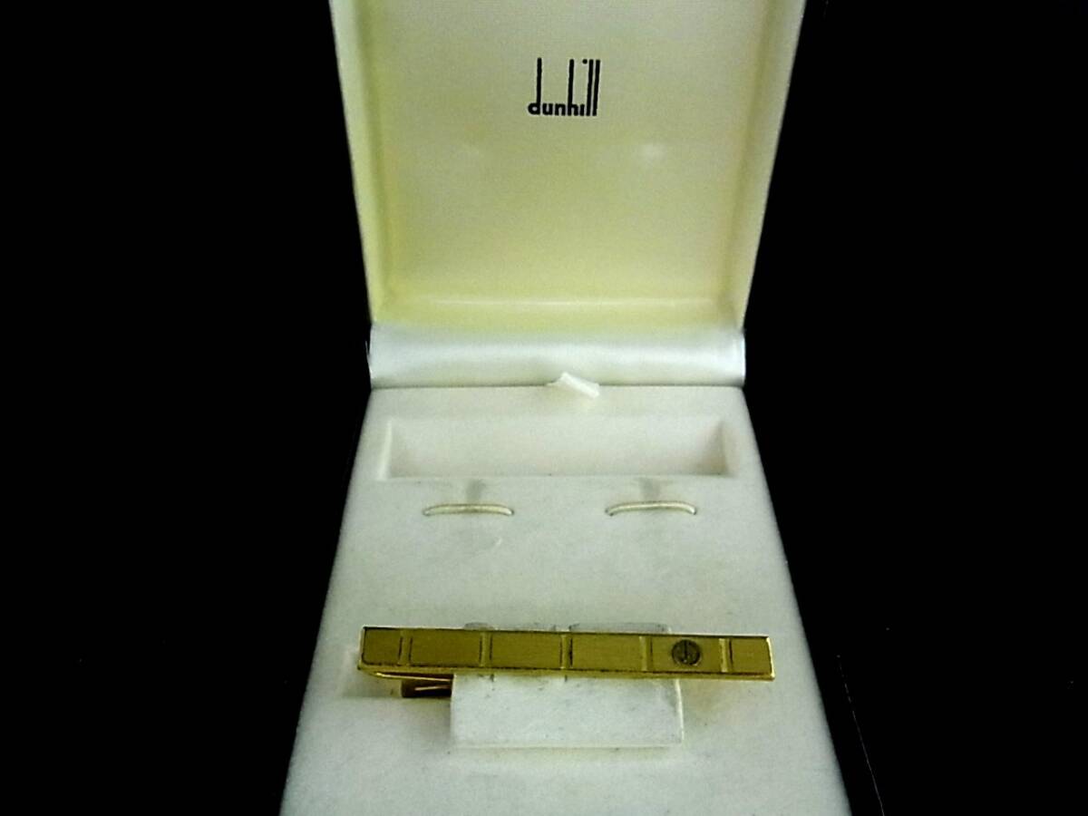 ■№0209■特売③■【ゴールド】【dunhill】ダンヒル ■タイピン・ネクタイ ピン♪拍卖