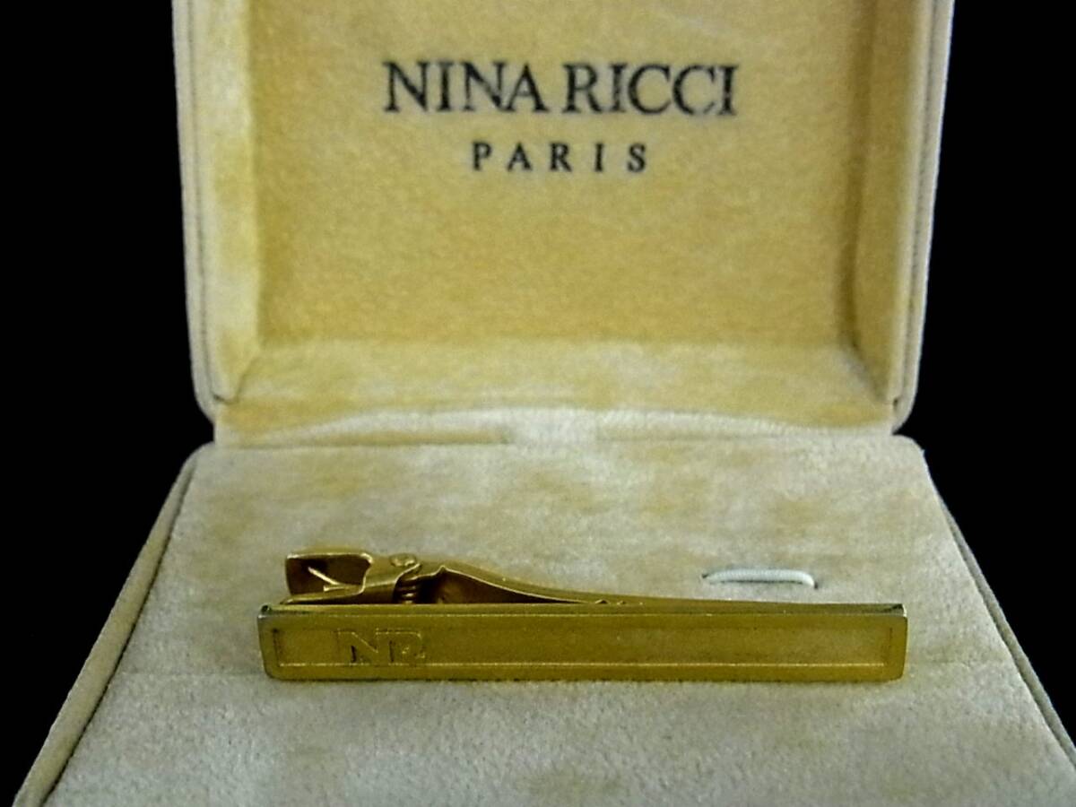 ■№0159■特売③■【ゴールド】ニナリッチ【NINA RICCI】 ■タイピン・ネクタイピン ■拍卖