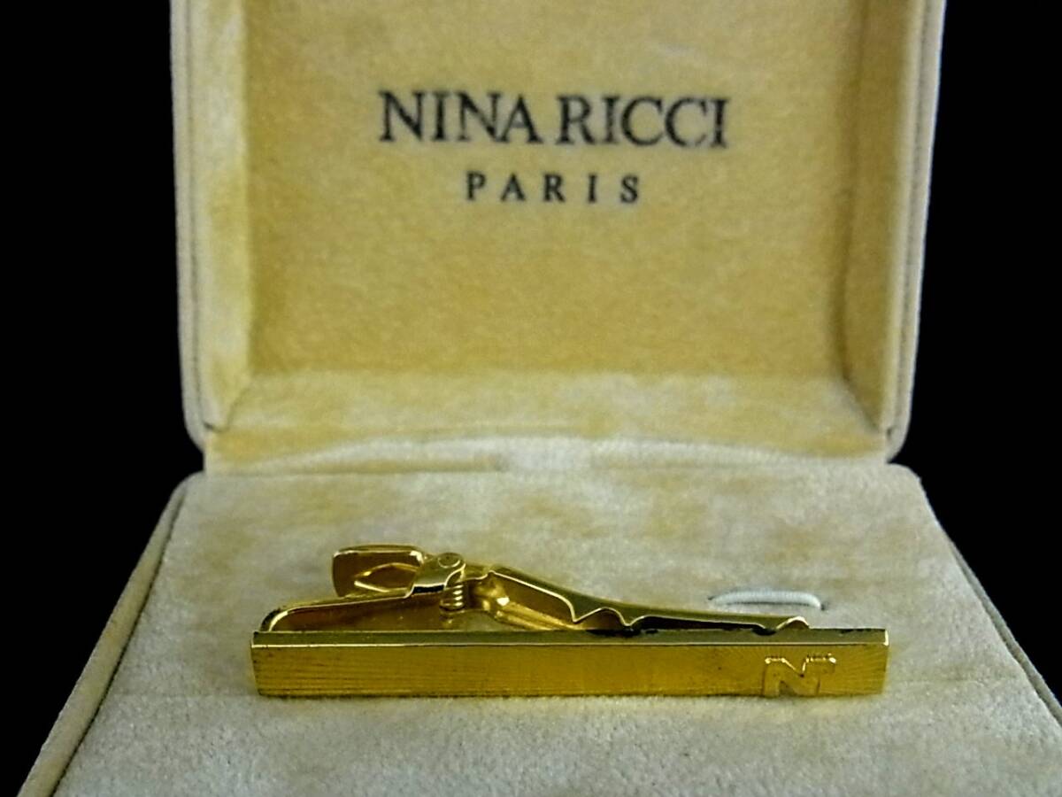 ■№0158■特売③■【ゴールド】ニナリッチ【NINA RICCI】 ■タイピン・ネクタイピン ■拍卖