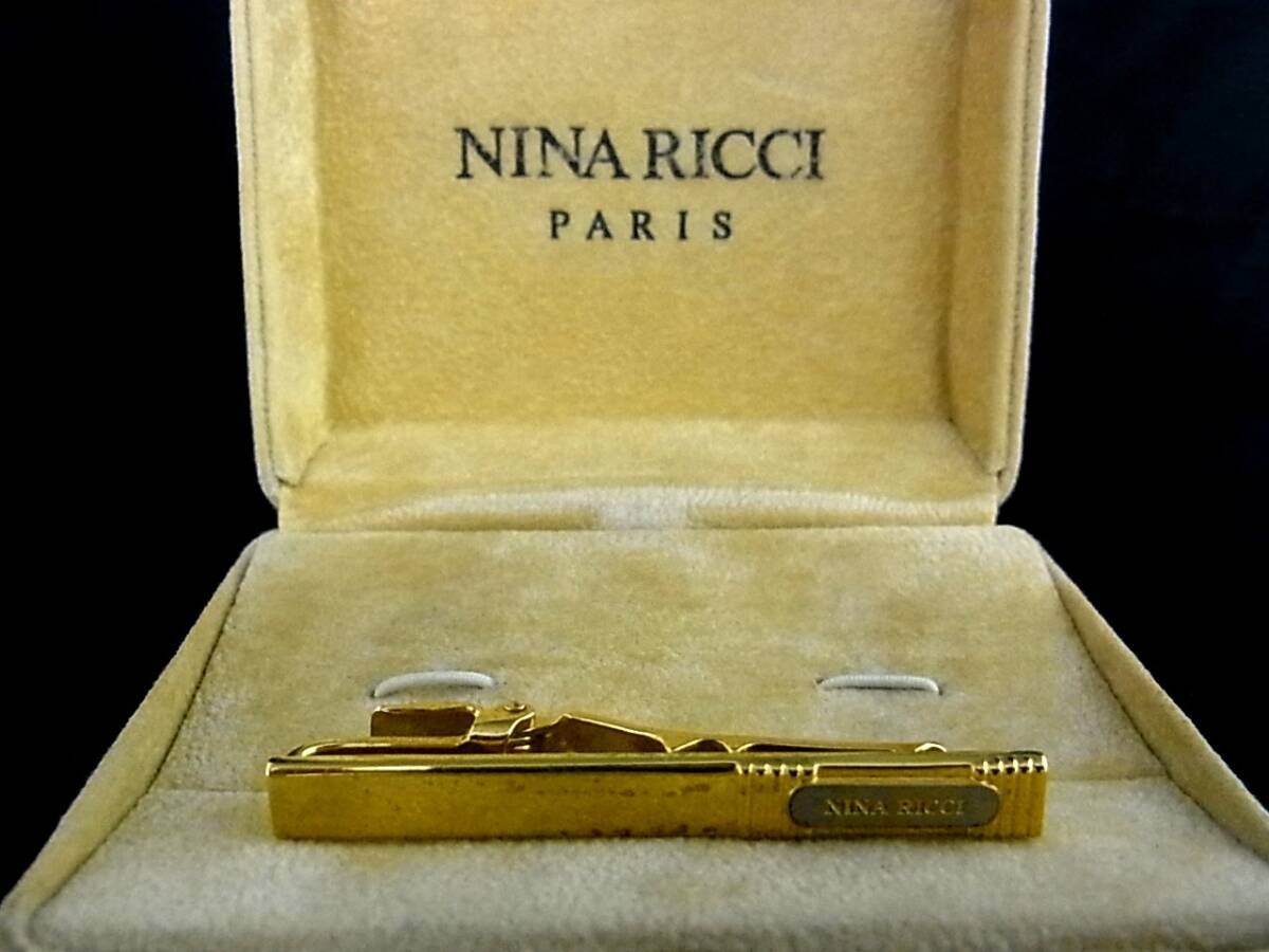 ■№0149■特売③■【ゴールド】ニナリッチ【NINA RICCI】 ■タイピン・ネクタイピン ■拍卖