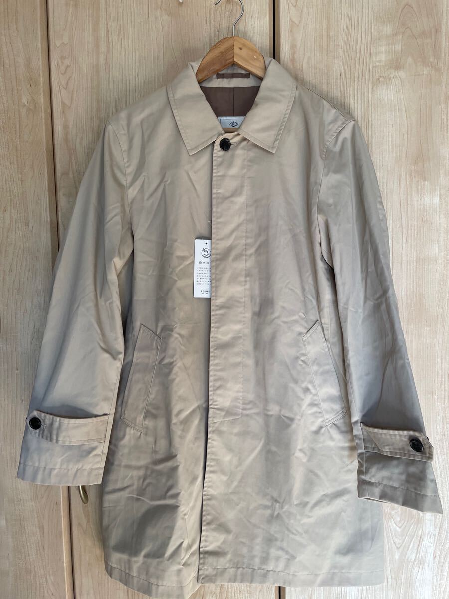 ★新品未使用 BEAMS HEART ビームス ステンカラーコート ベージュ S★拍卖