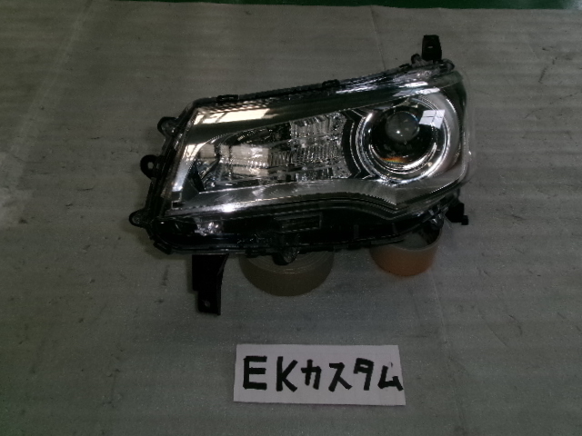 EK カスタム B11W 左ヘッドランプユニット HID 即決 7019拍卖