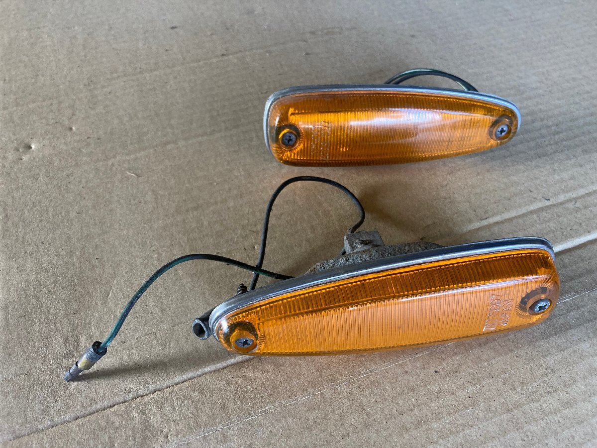 スカイライン ハコスカ KGC10 希少 フェンダーウインカー サイドウインカー マーカー ランプ 箱スカ L20 KPGC10, GT GTR,GT-X Y4箱拍卖