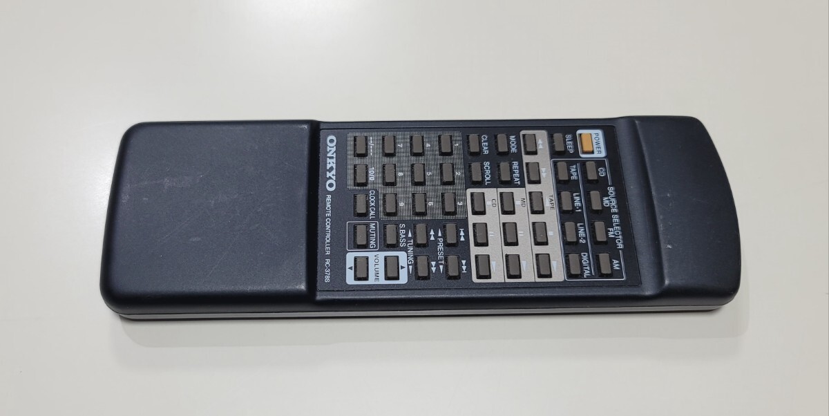 ONKYO RC-378S FR-V3/FR-V5/FR-V7/FR-V77用リモコン コンポ用リモコン拍卖