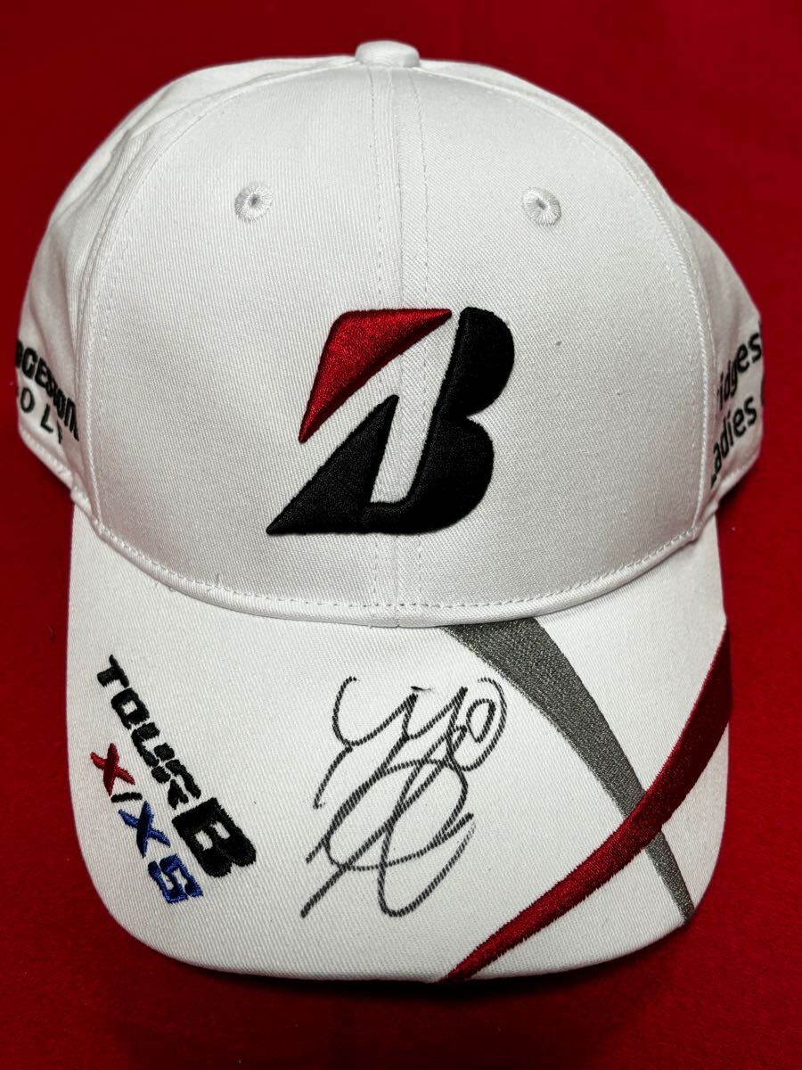 JLPGA 竹田麗央 2024 ブリヂストンレディスオープン 優勝!大会記念キャップ 新品未使用 フリーサイズ拍卖