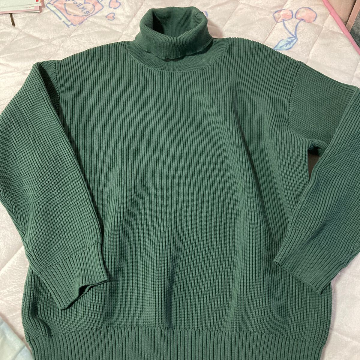 新品THESHOPTK セーターXL  長袖 ニット タートルネック拍卖