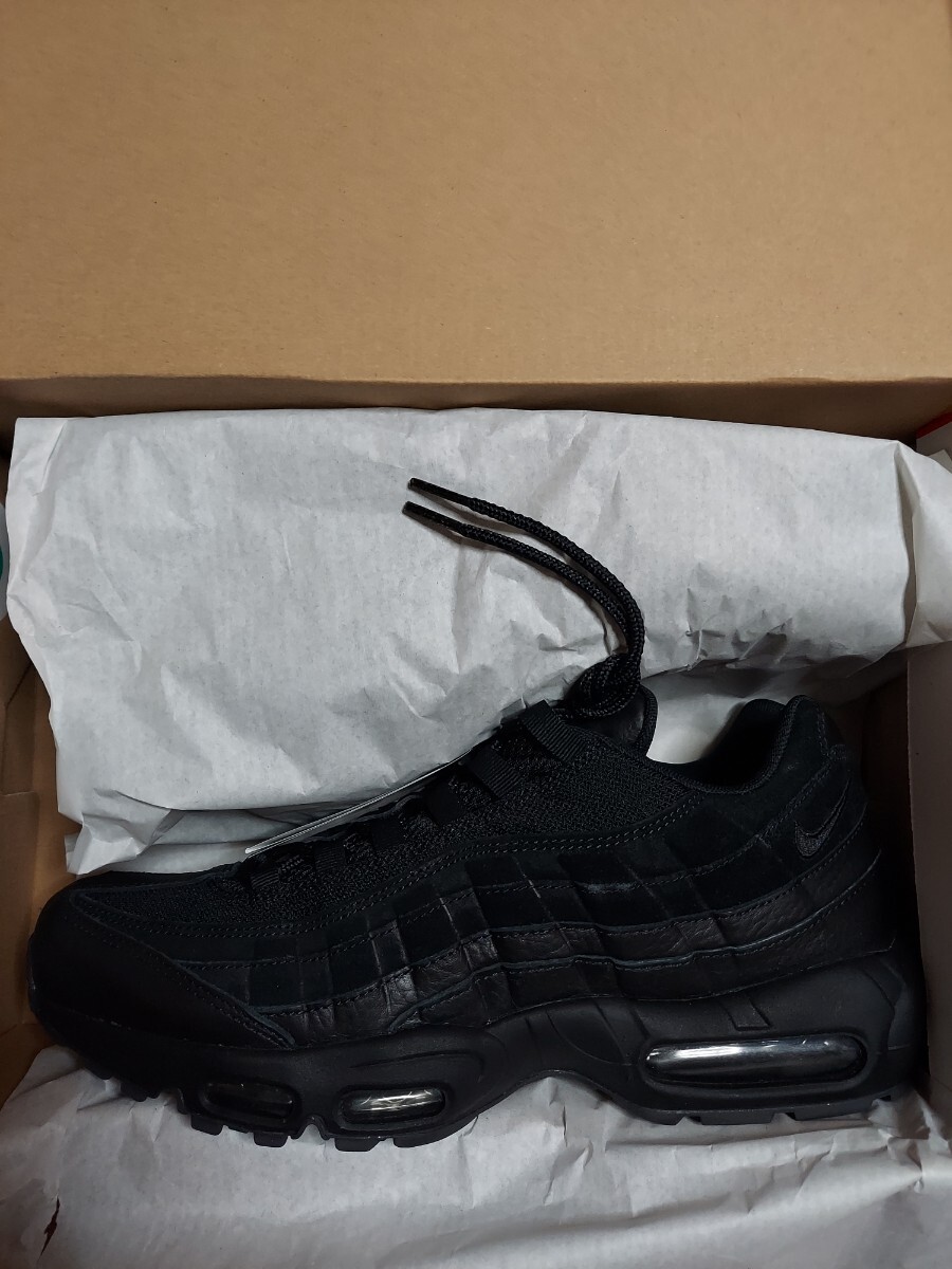 新品 NIKE AIR MAX 95 PRM 12 ブラック ナイキ エアマックス プレミアム 30 センチ 拍卖