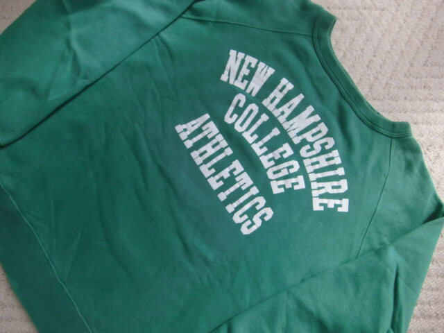 Perl Diver パールダイバー ラグランスリーブ スウエット シャツ L 日本製 緑 拍卖