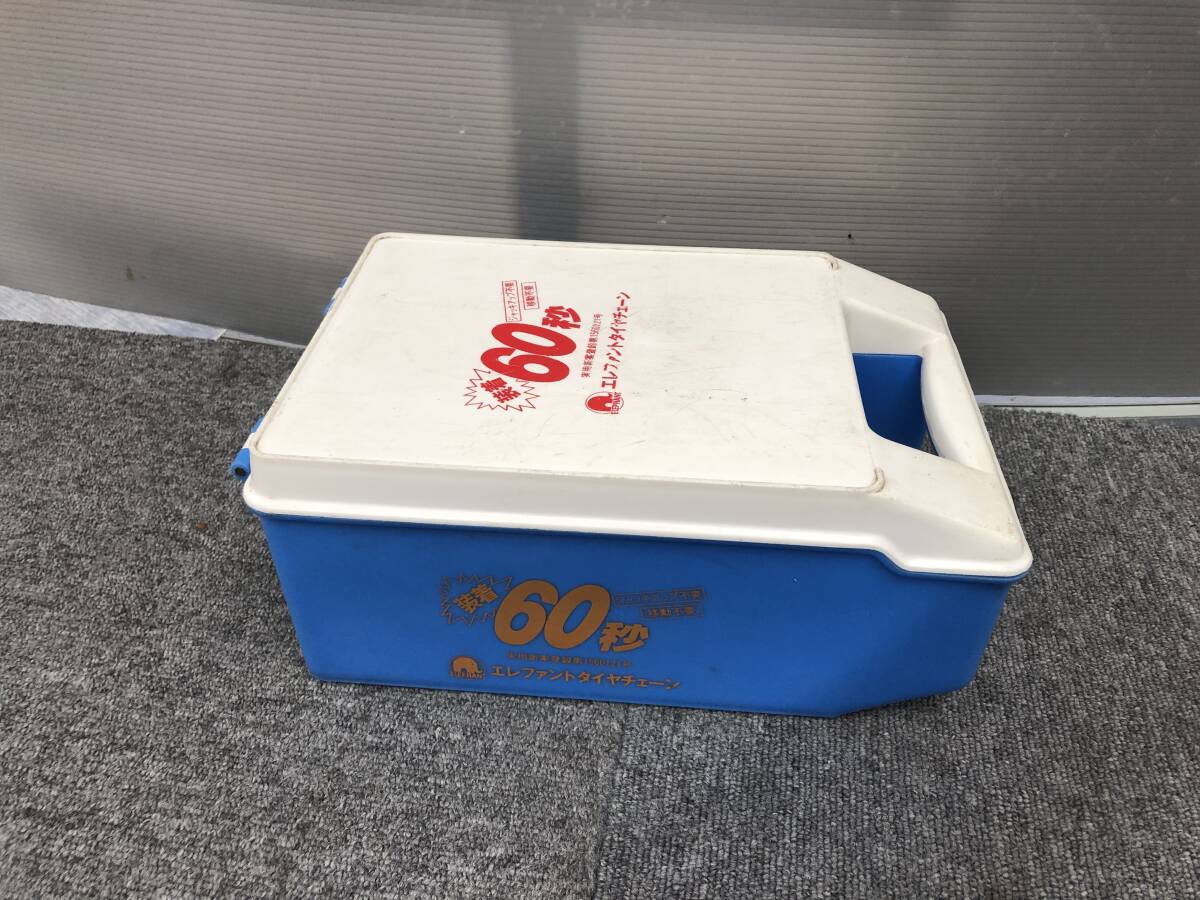 □□2411-Z33 エレファントチェーン 鉄チェーン ラダータイプ 56-N 代表サイズ 195/65R15 取説シート付き 中古品 185/65R15 205/65R14 拍卖