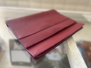 ■3 激レア!! PORSCHE  ナローポルシェ 純正 革車検証ホルダー 901 930 911 拍卖