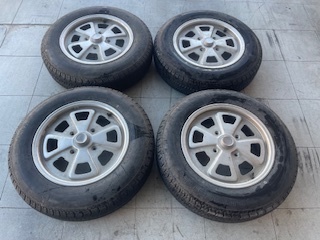 ■激レア!! PORSCHE  ポルシェ純正914 タイヤホイールセット  1台分 4本 5.5J×15インチ拍卖