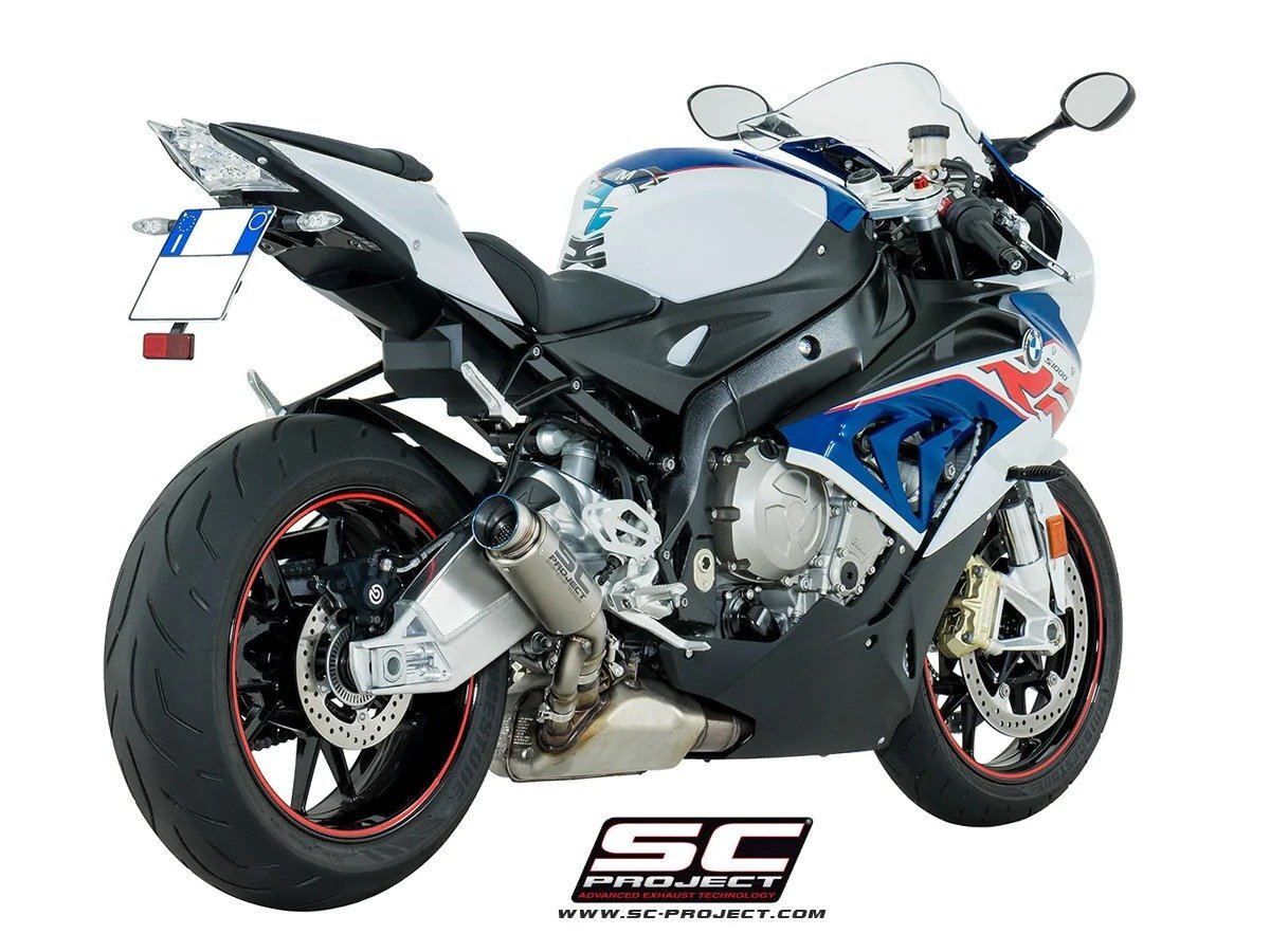 【国内在庫】SC-PROJECT SCプロジェクト GP70-R スリップオンサイレンサー フルチタンリンクパイプ 公道走行可 ユーロ4対応 BMW S1000 RR拍卖