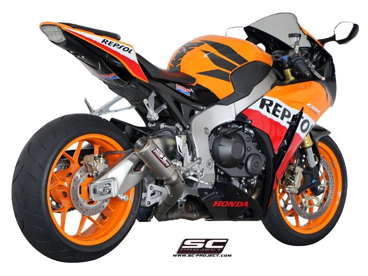 【国内在庫】SC-PROJECT SCプロジェクト CR-Tスリップオンサイレンサー & フルチタンリンクパイプ HONDA ホンダ CBR 1000 RR '08-13拍卖