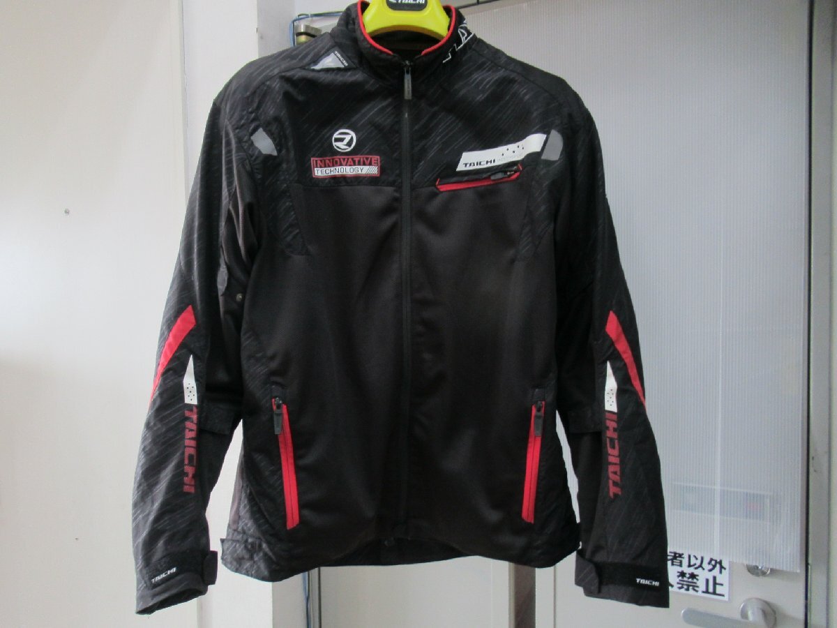 RSタイチ 【RSJ326】 レーサーメッシュジャケット ジャケット 黒赤 サイズ3XL拍卖
