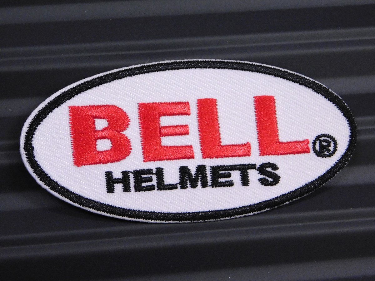 ◆送料\110◆【BELL HELMETS・ベル】※《アイロン刺繍ワッペン》 アメリカン雑貨 刺繍ワッペン アイロンワッペン拍卖